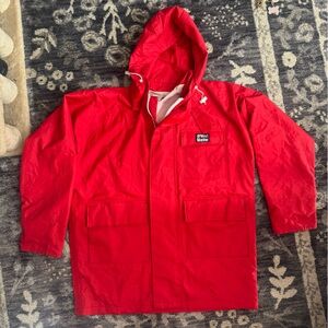 West Marine Unisex Sailing or Boating Red Utility Jacket